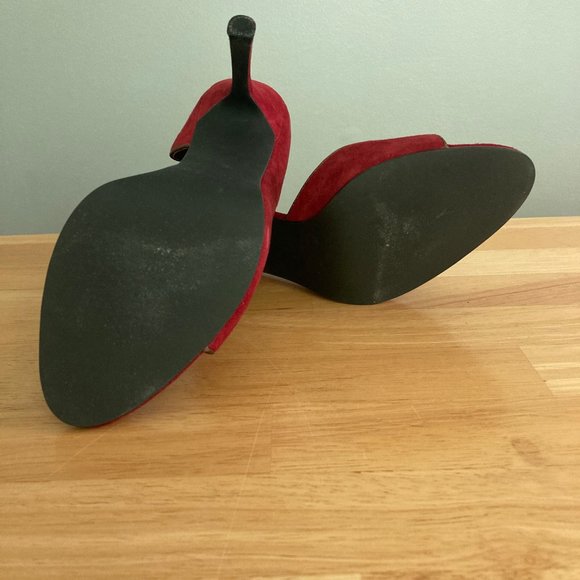 Rampage, 7.5M dark red heels - Picture 4 of 6